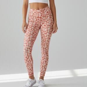 Offline by Aerie Real Me Crossover Ruffled Waist Leggings Women's Size M NWT